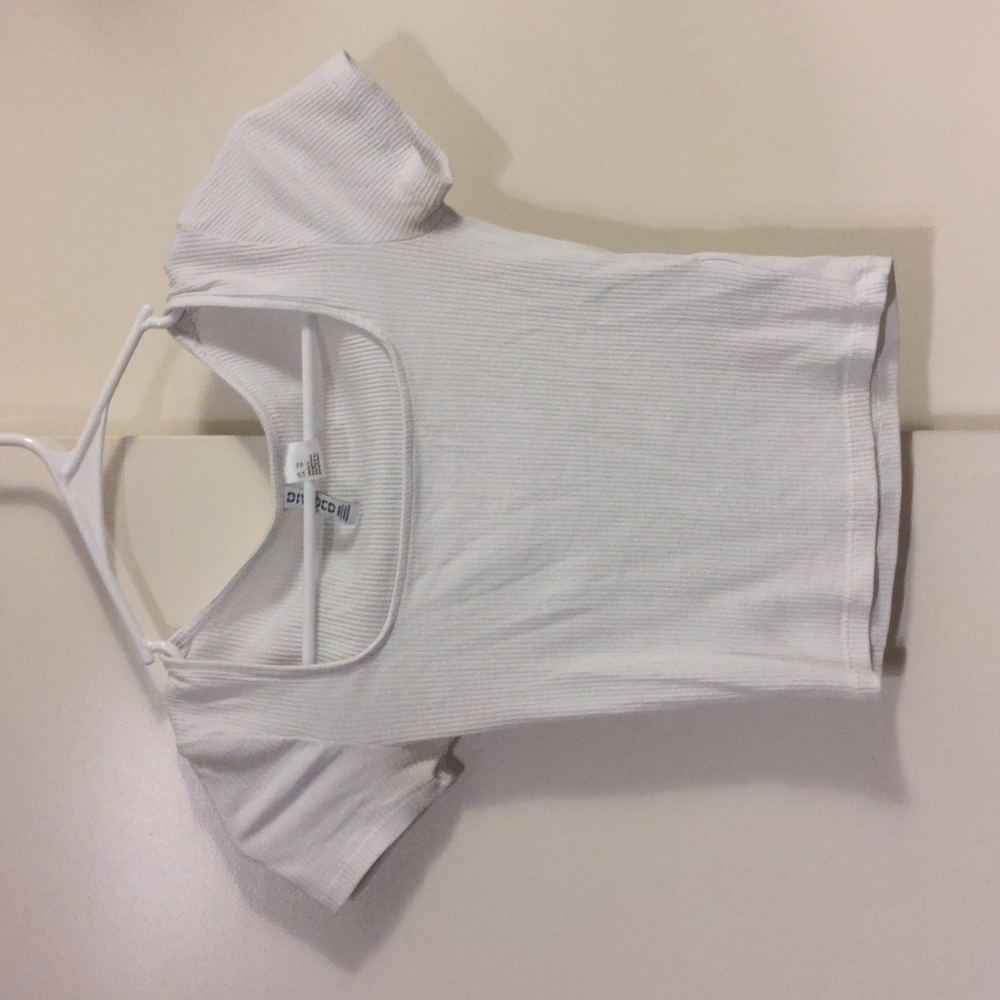 White Crop Top
